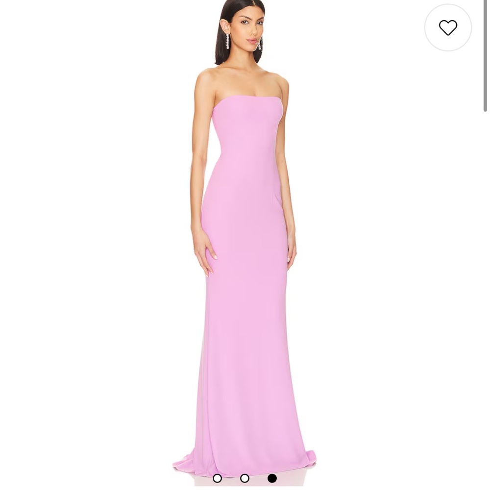 Katie May Mary Kate Strapless Maxi Formal Dress. Lilac Size M. Worn once